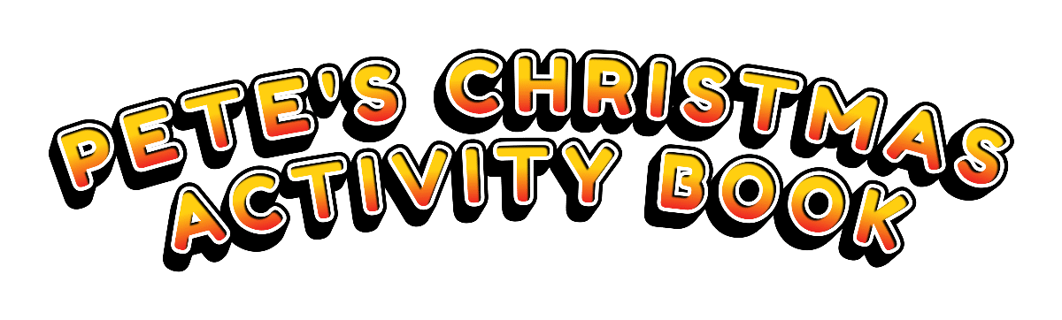 christmas activity book title